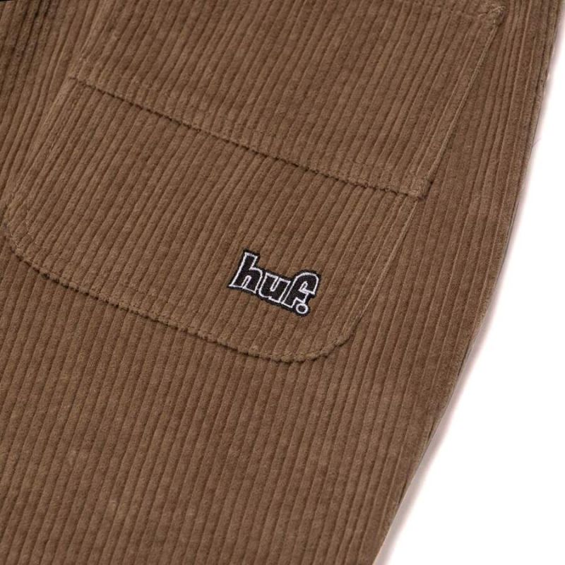 Шорти HUF SP21 Pennybridge corduroy short sage