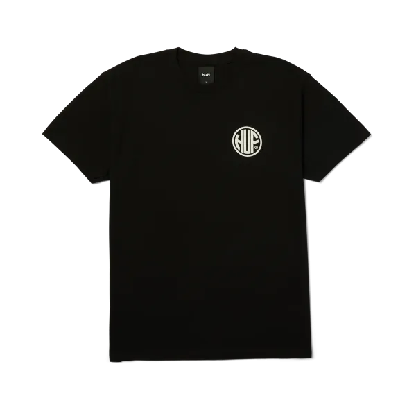 Футболка HUF SU26 Regional black white