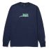 Лонгслів HUF HO21 Reimo box ls navy