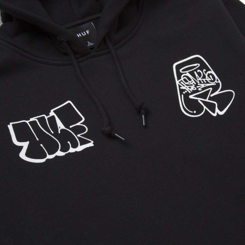 Худі HUF HO21 Remio pullover black