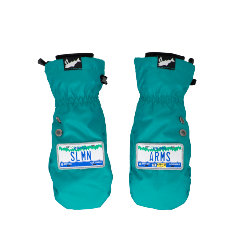 Сноубордичні рукавиці Salmon Arms License plate