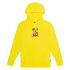 Hoodie HUF See you in hell blazing yellow