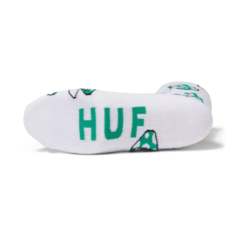Шкарпетки HUF SP25 Shrooms crew sock green