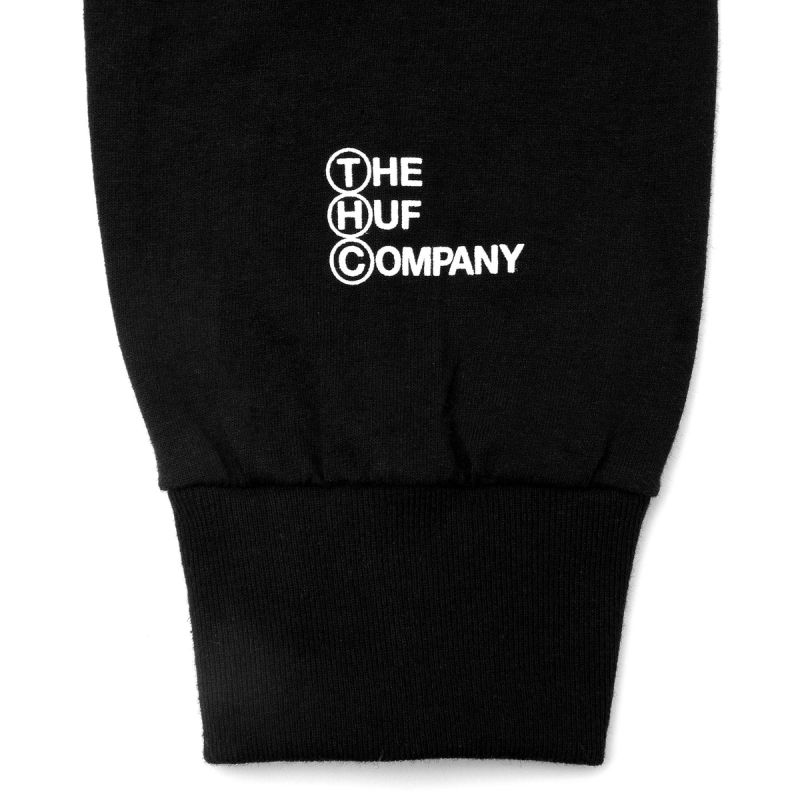 Лонгслів HUF 420 SU22 Skunky ls black