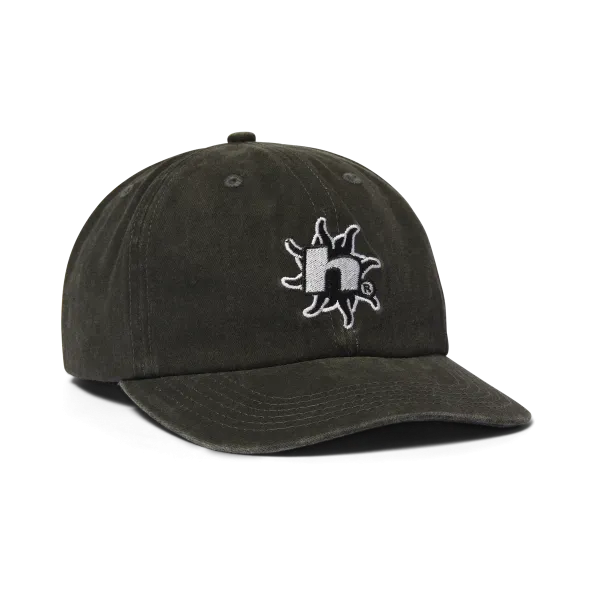 Кепка HUF SU26 Sol Denim 6 panel CV washed black