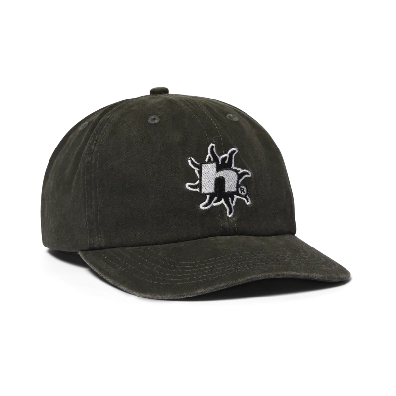 Кепка HUF SU26 Sol Denim 6 panel CV washed black
