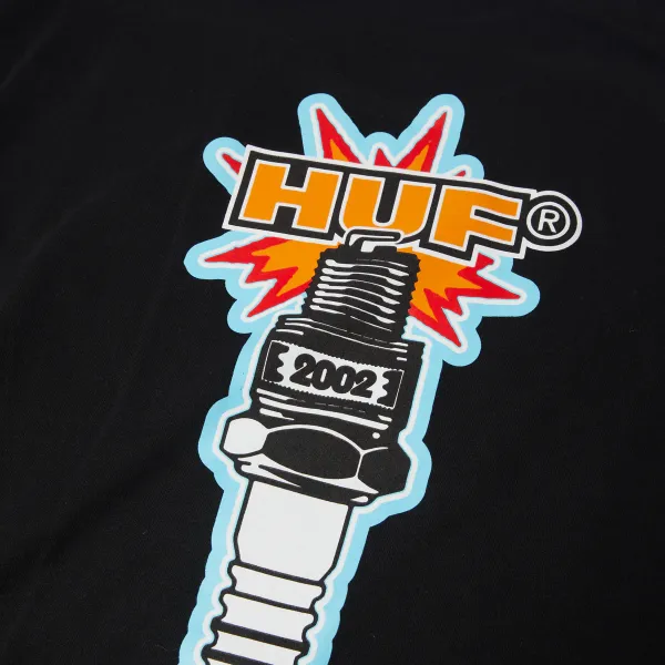 Футболка HUF SP26 Spark it up black