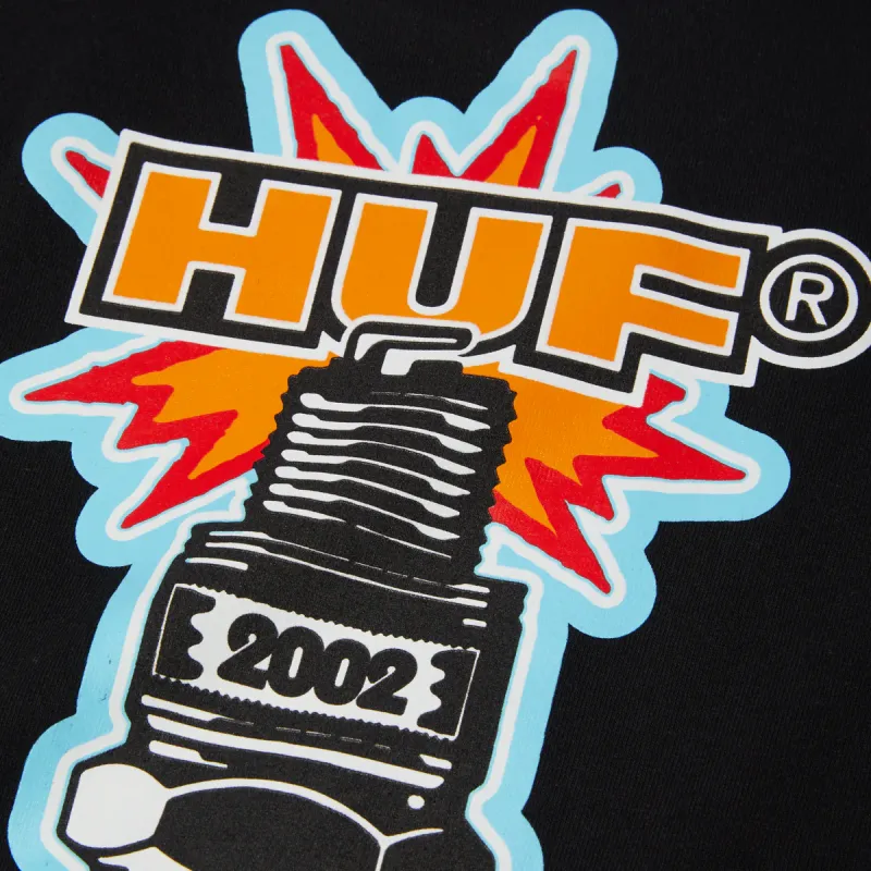 Футболка HUF SP26 Spark it up black
