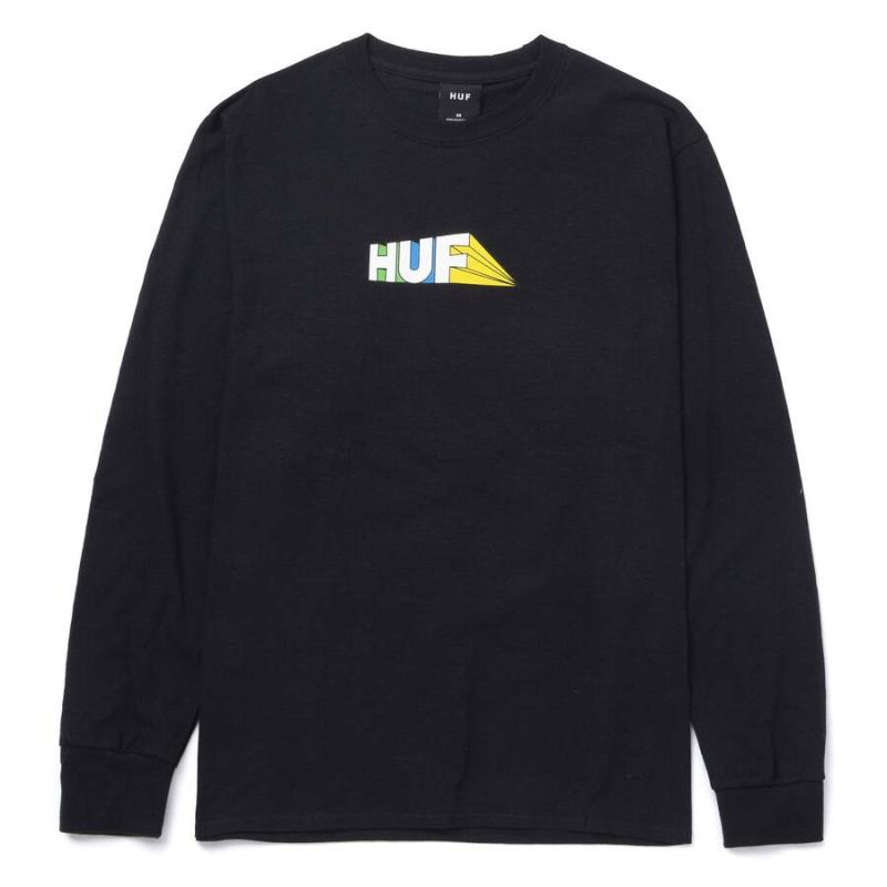 Лонгслів HUF HO21 Spectrum ls black