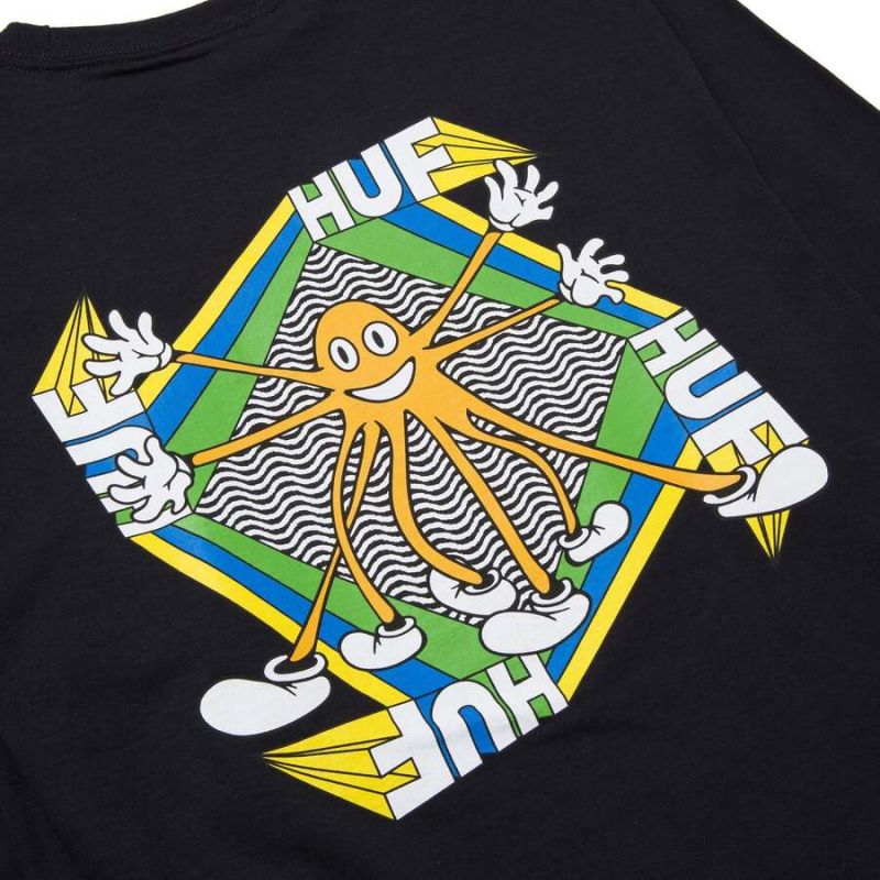 Лонгслів HUF HO21 Spectrum ls black