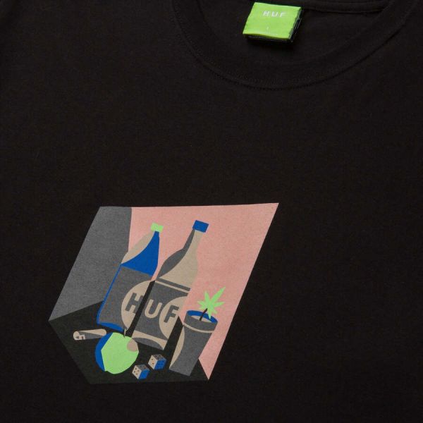 Футболка HUF HO22 Still life number 420 black