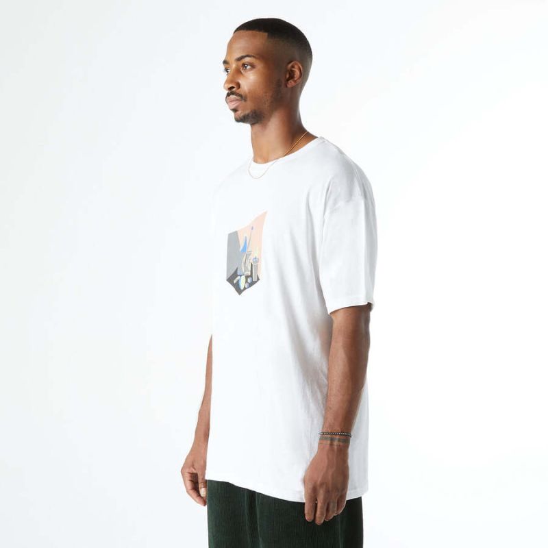 HUF HO22 Still life number 420 tee white