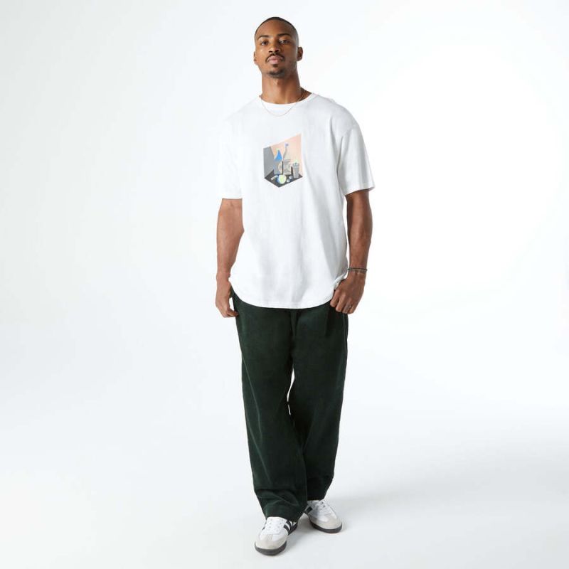 HUF HO22 Still life number 420 tee white