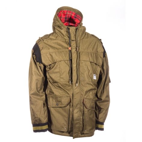Snowboard jacket Technine Snorkle jkt ins olive