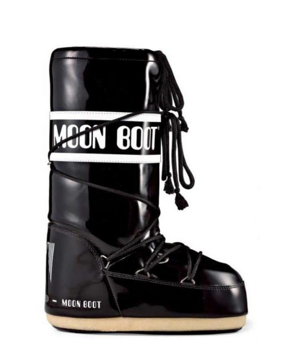 Дитячі мунбути Tecnica Moon Boot Vinil black white junior