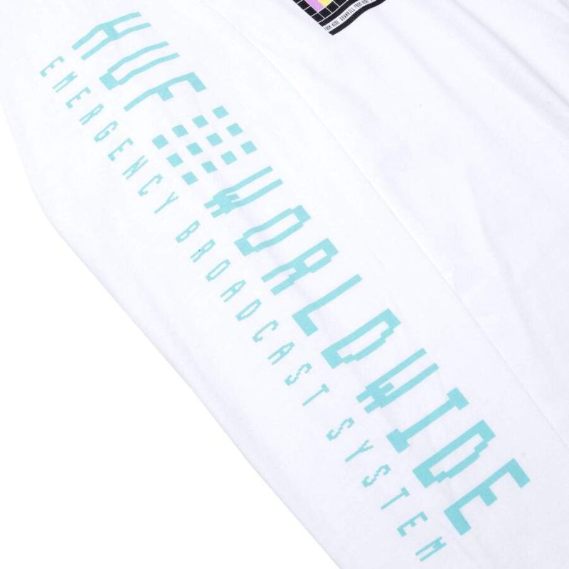 Лонгслів HUF FA21 Test Screen ls white