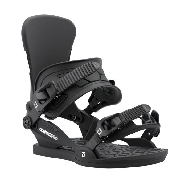 Сноубордичні кріплення Union Contact Pro black white