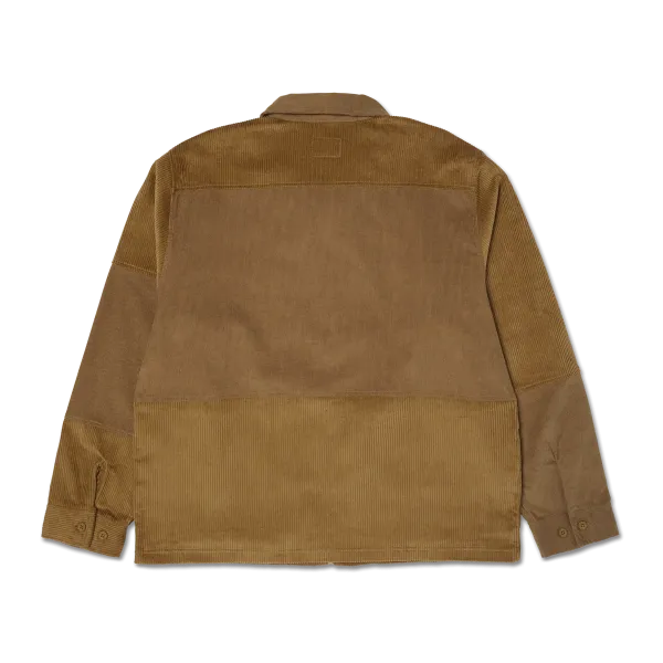 Куртка HUF HO25 Union Corduroy Shacket clay