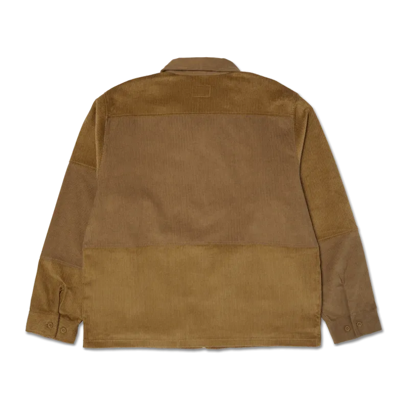 Куртка HUF HO25 Union Corduroy Shacket clay