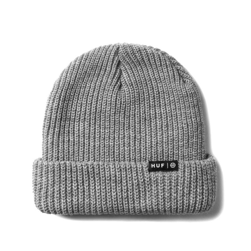 Шапка HUF FA22 Usual beanie grey heather