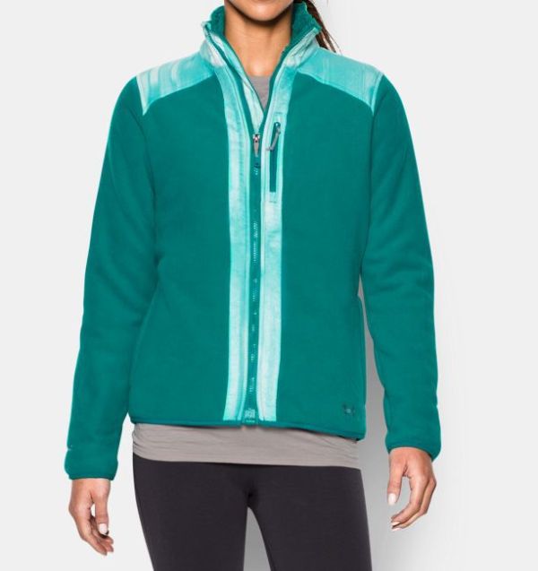 Fleece jacket Under Armour Taunen Fleece emerald