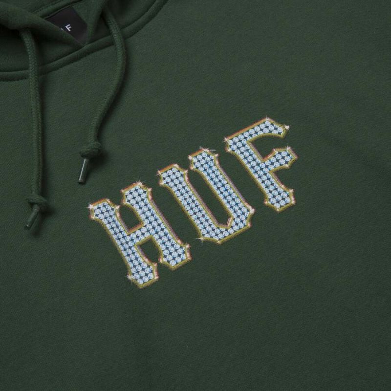 Худі HUF HO21 VVS pullover dark green