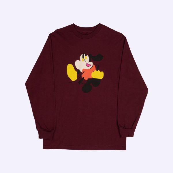 Лонгслів Quasi HOQ19 Walter ls burgundy