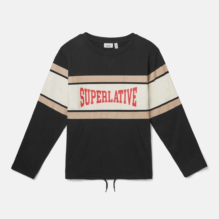 Світшот WeSC Fall18 Madison Superlative sweatshirt black