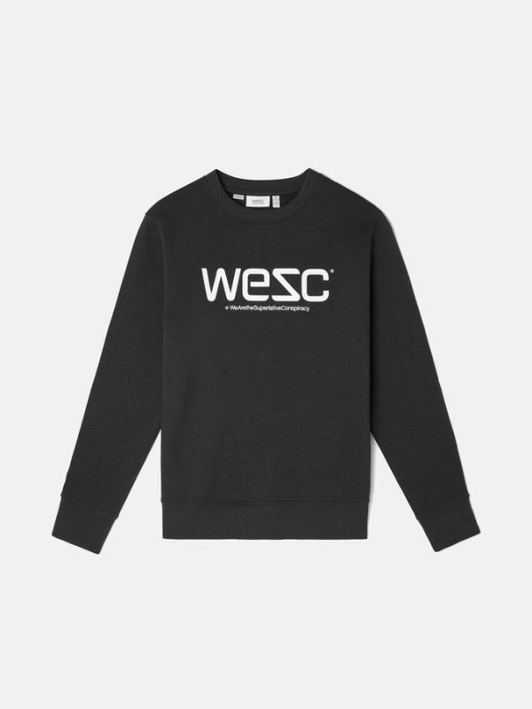 Світшот WeSC SS19 sweatshirt black