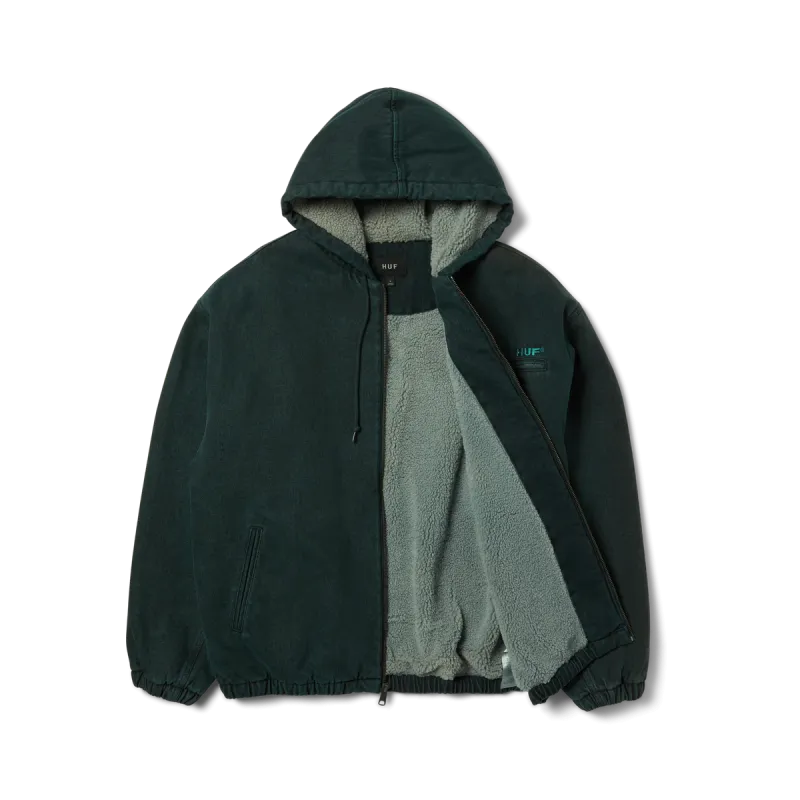 Куртка HUF HO25 What A Jungle Denim Work Jacket evergreen