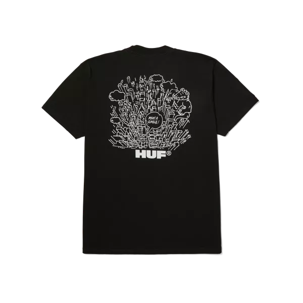 Футболка HUF FA25 What a Jungle black