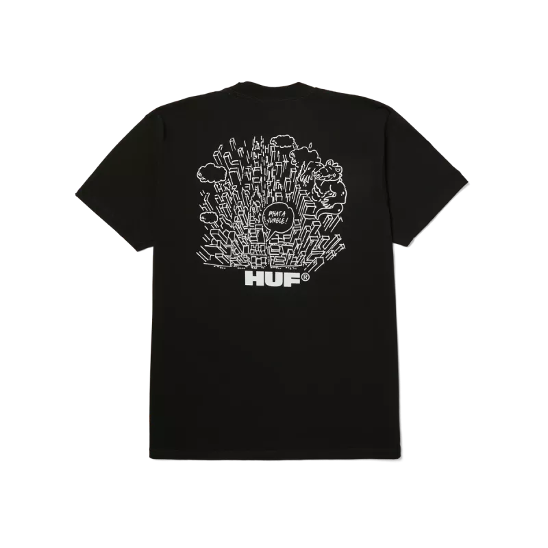 Футболка HUF FA25 What a Jungle black