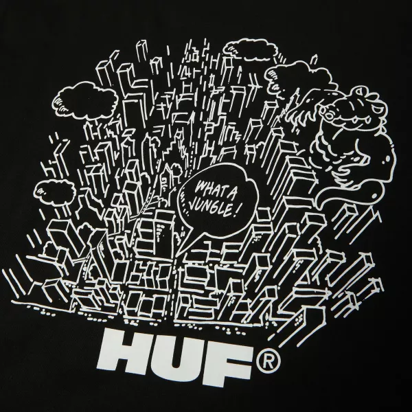 Футболка HUF FA25 What a Jungle black