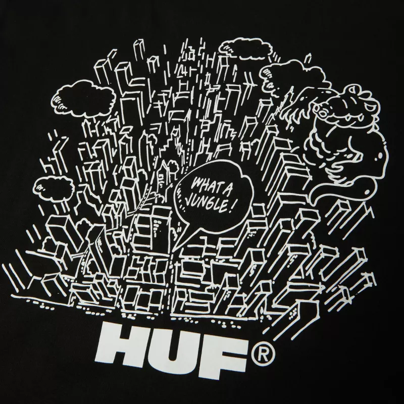 Футболка HUF FA25 What a Jungle black