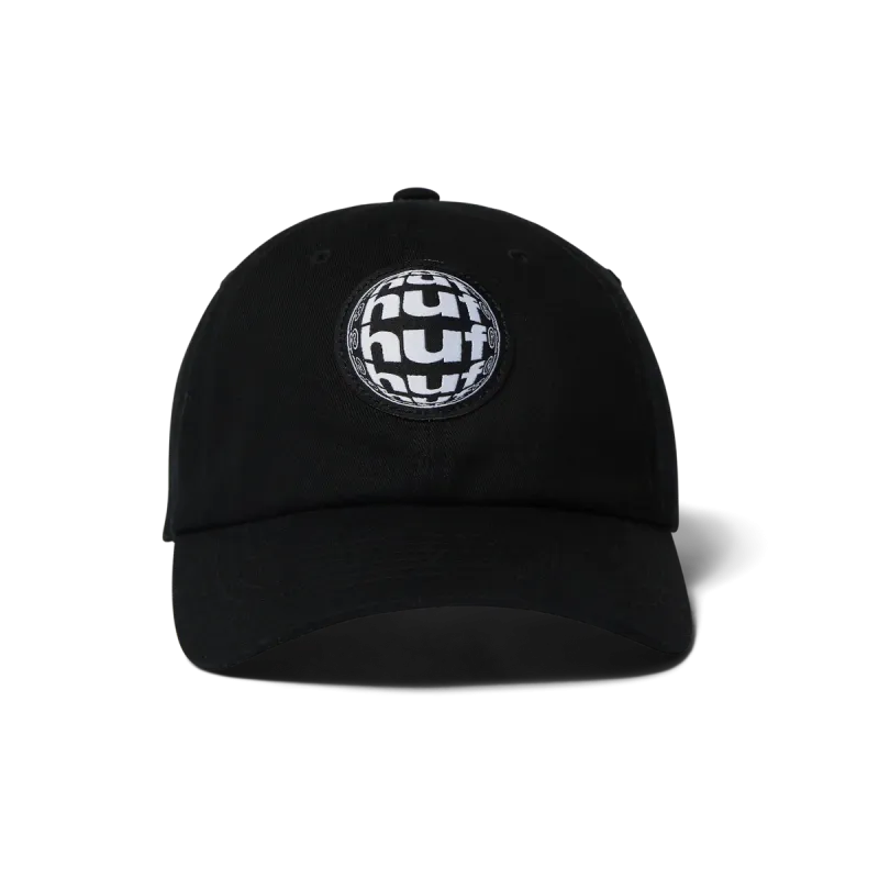 Кепка HUF SU26 Wide Angle 6 panel black