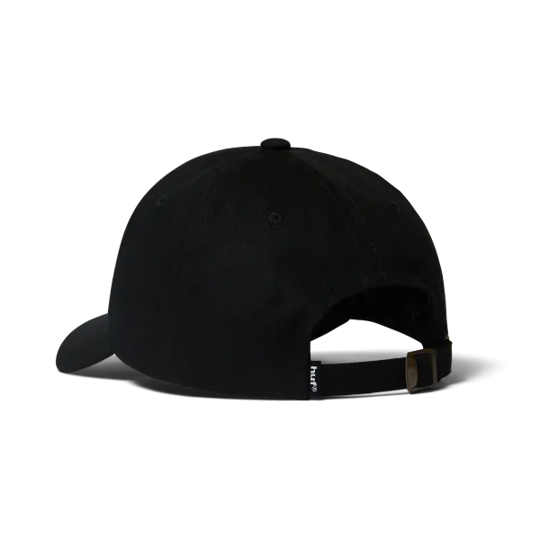 Кепка HUF SU26 Wide Angle 6 panel black