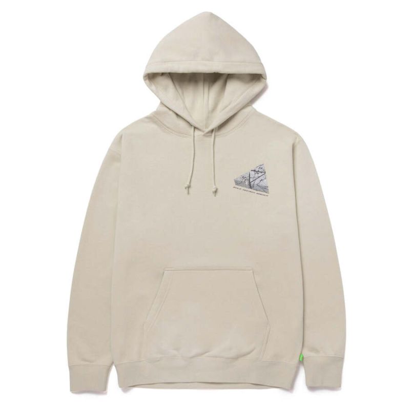 Худі HUF HO22 Withstand TT pullover hoodie sand
