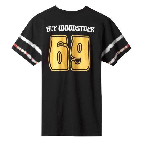 Топ HUF FA19 Woodstock Team knit top black