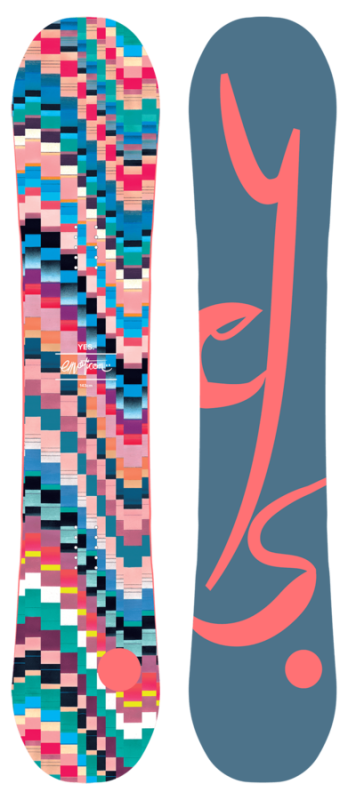Сноуборд YES Emoticon 143см